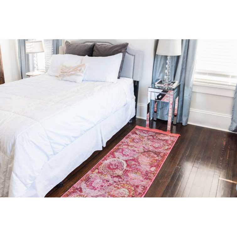 Langley Street Folmar Oriental Pink Area Rug & Reviews Wayfair
